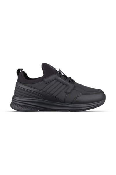 M.P. Mp 242-2053 Siyah Unisex Bağcıklı Spor Ayakkabı