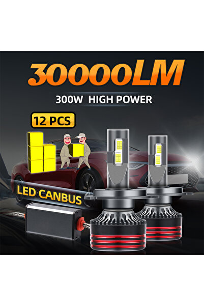 Choice3 H4/9003/HB2 عالي/منخفض 6000 كلفن أبيض بارد H1 H7 H11 مصباح أمامي LED ...
