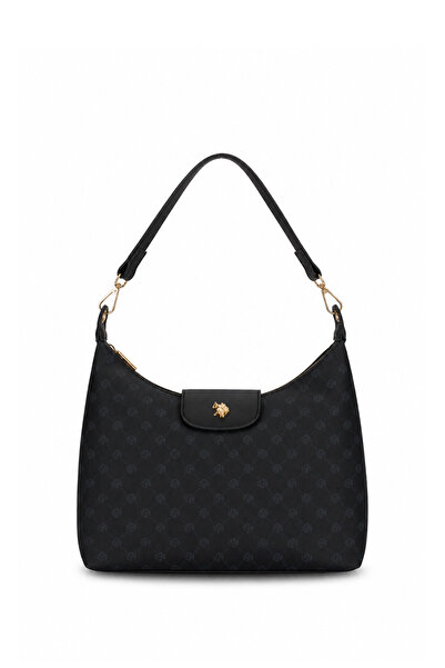 U.S. Polo Assn. Black Women's Shoulder Bag Us26555