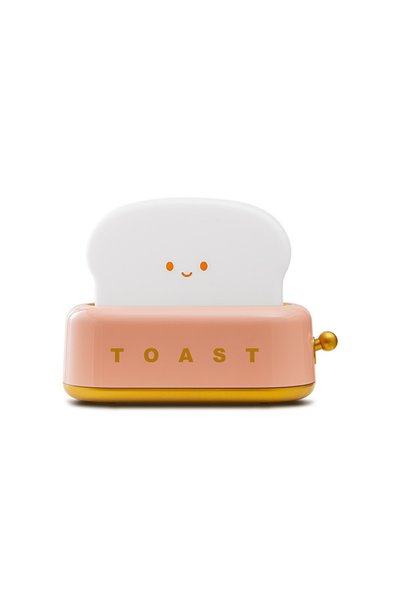 Choice Pink Rechargeable Cute Toaster Night Light - Toast Shape Bedside Lamp ...