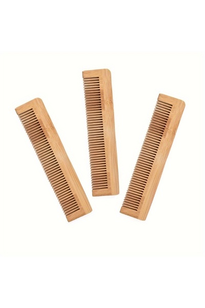 Choice 3pcs Detangling Bamboo Comb for Men and Women - Wide Tooth Hair Scalp ...
