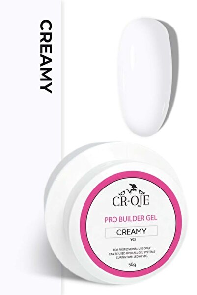 CROJE KALICI OJE (Orta Akışkan Kıvam) Pro Builder Gel (Creamy) 50 gr