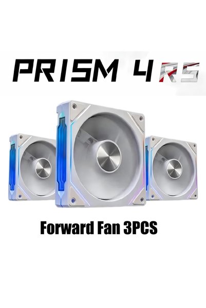 Choice9 مروحة كمبيوتر A-RGB أخرى 5-WH-F-3PCS LDPCSJ PRISM 4 RS مقاس 12 سم مع ...