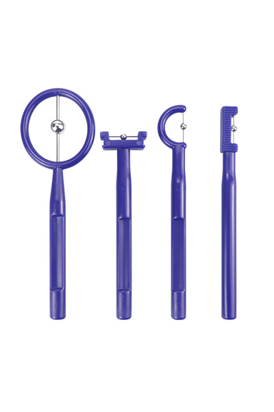 Choice 4PCS sets 4PCS Tongue Muscle Trainers Blue Tongue Tip Exercise Tool To...