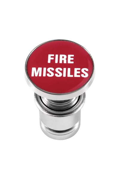 Choice1 Red FIRE MISSILE Car Cigarette Lighter Plug Cover Eject Button and Fi...