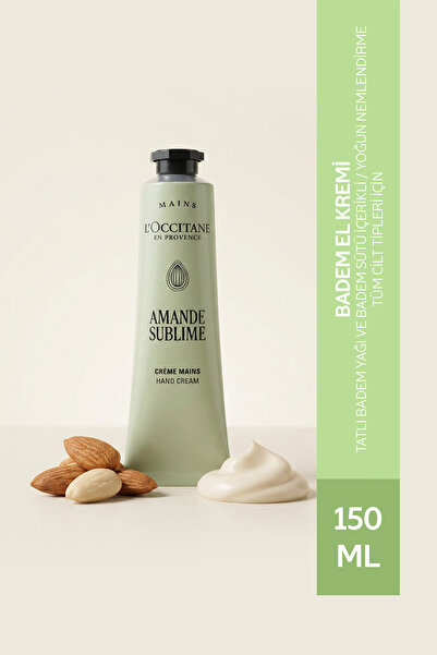 L'Occitane Badem El Kremi, Badem Yağı İçeren Nemlendirici ve Besleyici, 150 ml
