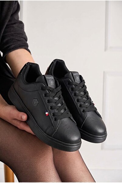 İmerShoes Unisex Spor Ayakkabı Rahat Yumuşak Taban Kaymaz Günlük Bağcıklı Sneaker 034