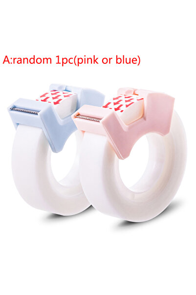 Choice Arandom 1pc Tape Dispenser Plastic Tape Cutter Adhesive Tape With Cutt...
