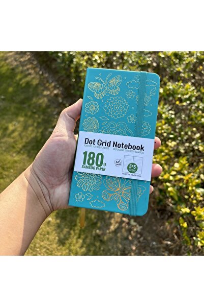 Choice B6 Blue BUKE Bujo B6 Dotted Journal Dot Grid Notebook, Pocket Size And...