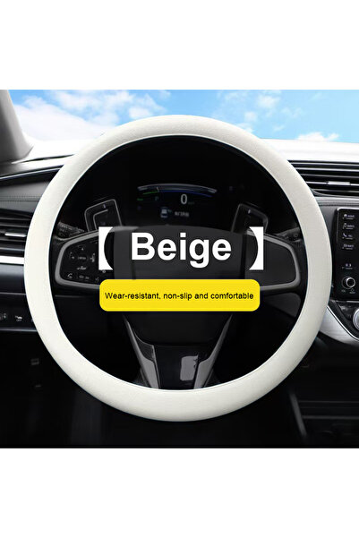 Choice9 white Car Summer Universal Silicone Steering Wheel Cover Elastic Glov...