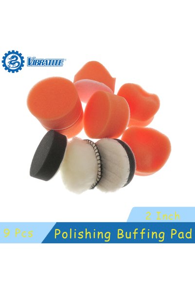 Choice 9 pcs 2 Inch 50mm Polishing Buffing Pad Sponge Polishing Pad Kit 9 Pcs...