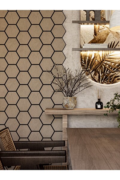 DOGGA PROFILE-PANEL Hexagon JR , Dekoratif Duvar Paneli , İskandinav Duvar Pa...