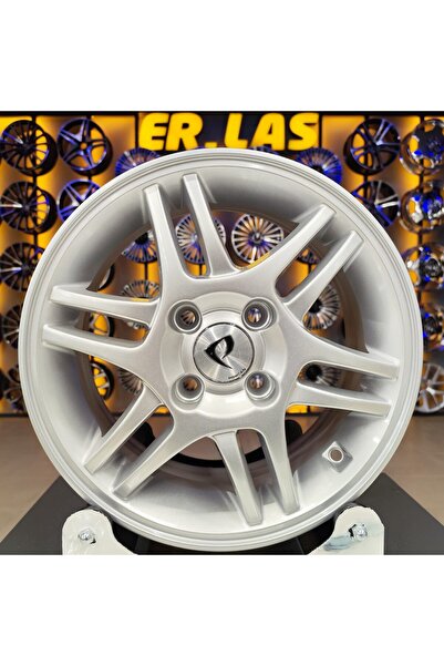 BK 4 Adet BK-5858 5.5*14 4*100 ET40 56.1 SILVER JANT (Takım)