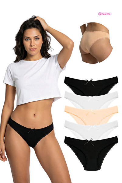 Newlilla 1101 Bikini Women's T. Lace Panties Package V32