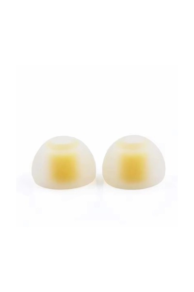 Choice1 1pair Yellow-L KBEAR 07 Silicone--Upgrade Headphone Eartips 1pair(2pc...