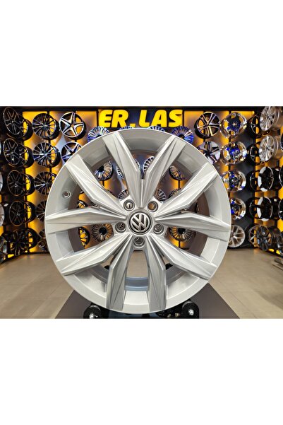 Volkswagen 4 Adet ORIJINAL 7*18 5*112 ET43 57.1 SILVER JANT YENİLENMİŞ (Takım)
