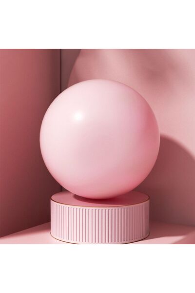 Choice1 Pink Pilates Ball 9.84-inch Compact Exercise Ball Yoga Bar Core Train...