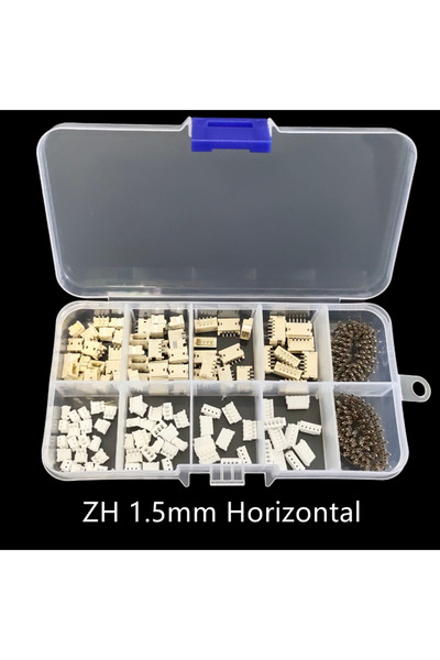 Choice5 ZH 1.5mm Horizontal 1 Box JST Connector Assortment Kit - SH1.0/ZH1.5/...