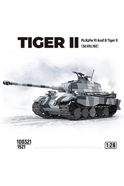 Choice No original box Snow covered Tiger Heavy Tank Sd.Kfz.182 Building Bloc...