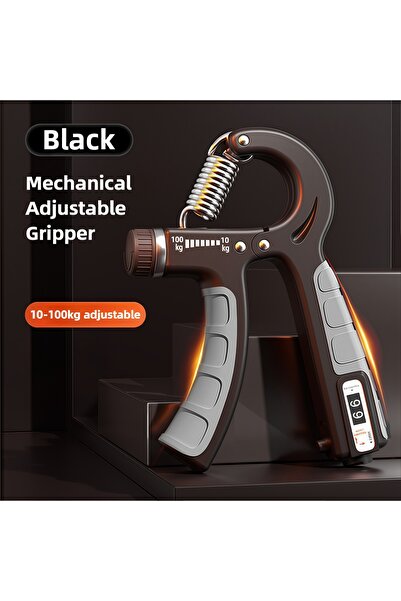 Choice Black Grip Strength Trainer Forearm Strengthener Hand Squeezer Adjusta...