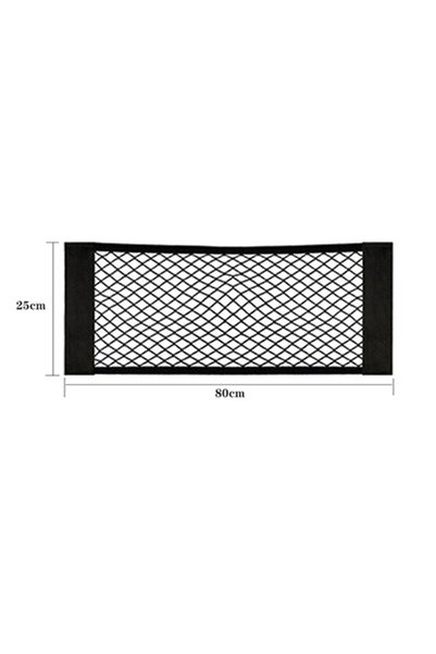 Choice 80 Car Seat Back Organizer Trunk Net Mesh Pocket Elastic String Net Ma...