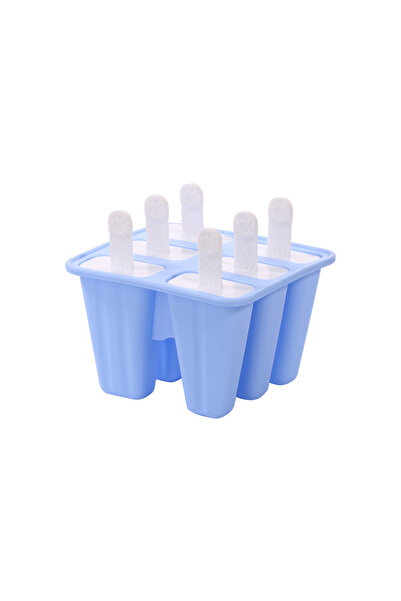 choice2 Blue-6Sticks Premium BPA-Free Silicone Popsicle Molds with 6/10 Reusa...