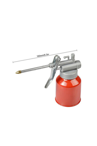 Choice RED 250ml Oil Can Spout Thumb Pump Oiler Oil Can Pot Lubrication Oil H...