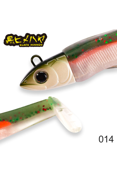 Choice4 100mm 25g 014 Hunthouse Barret Minnow 100mm 25g Silicone Soft Fishing...