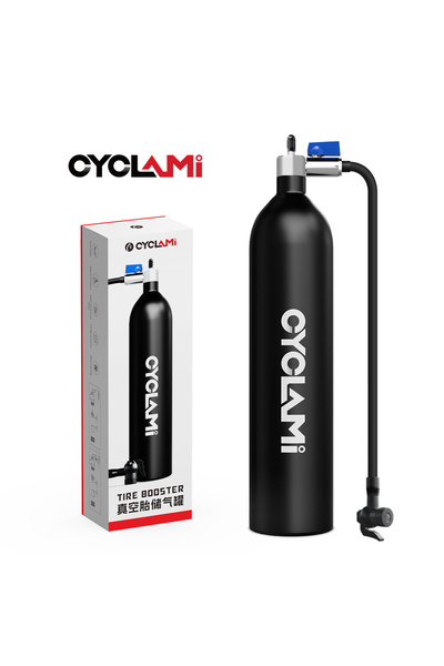 Choice منفاخ إطارات CYCLAMI من الألومنيوم سعة 1.3 لتر للدراجات الجبلية والطرق...