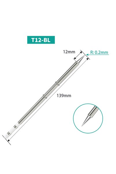 Choice10 T12-BL New T12-I BC2 BC3 ILS J02 JL02 D24 T12 Series Replace Solderi...