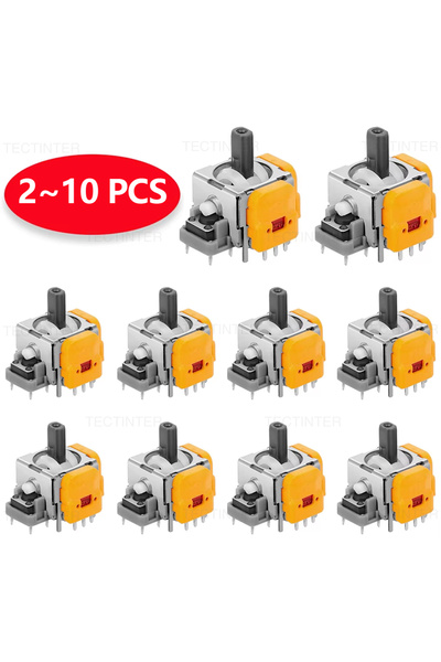 Choice 10PCS Replacement Hall Effect Joystick For PS5 Controller 3D Analog Jo...