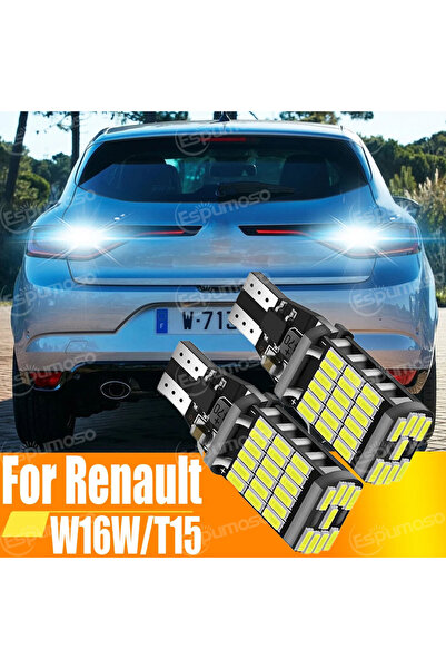 Choice 2pcs 2pcs W16W T15 921 912 LED Canbus Reverse Light Bulbs On Car White...