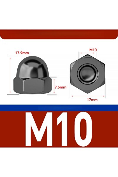 Choice1 FHGM-M10-1Pcs BLK 304 عالي الجودة M3 M4 M5 M6 M8 M10 M12 DIN 1587 A2-...