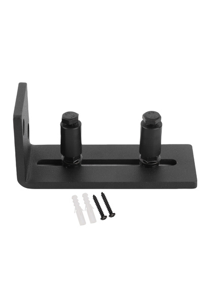 Choice1 Double wheel Carbon Steel Adjustable Sliding Floor Guide for Barn Doo...