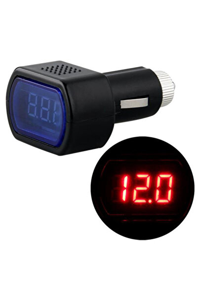 Choice Voltmeter LCD Cigarette Lighter Voltage Digital Panel Meter Monitor Au...