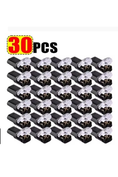 Choice1 2P 30Pcs Waterproof Plug Wire Connector 2 Pin Way Cable Plug Car Elec...