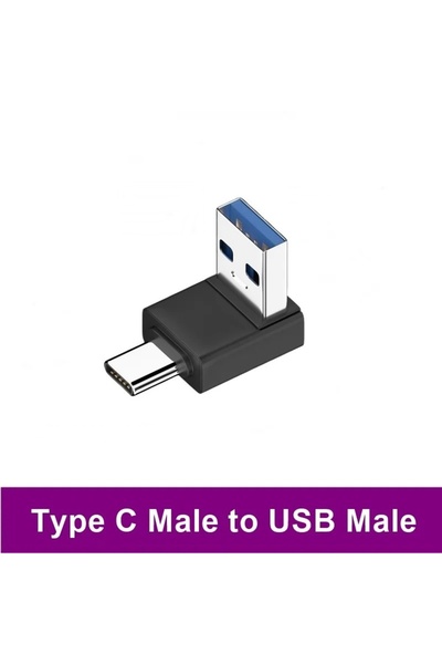 Choice AD180 Universal USB 3.0 OTG Type C Adapter USB C Male to USB-A Male Fe...