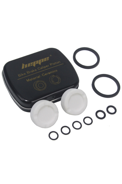 Choice WHITE HEPPE Bike Hydraulic Brake Caliper Ceramic Piston MTB Road Bike ...