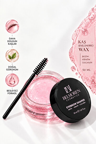 Belmoren Kaş Şekillendirici Sabitleyici Wax 50 ml