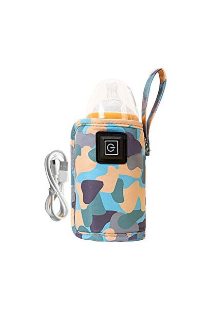 Choice Blue USB Milk Water Warmer Travel Stroller Insulated Bag Baby Nursing ...