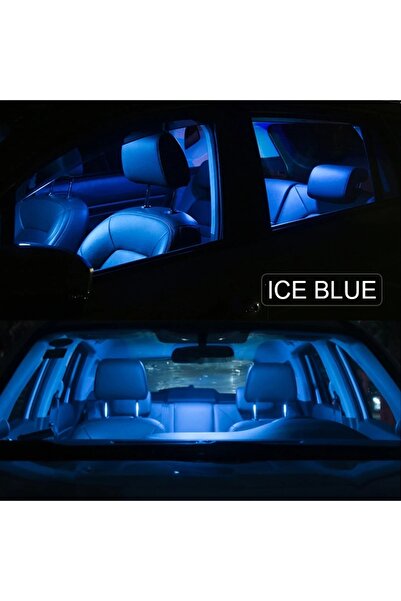 Choice6 مصابيح LED زرقاء ثلجية من BADEYA لسيارات BMW الفئة الأولى E81-87 هاتش...