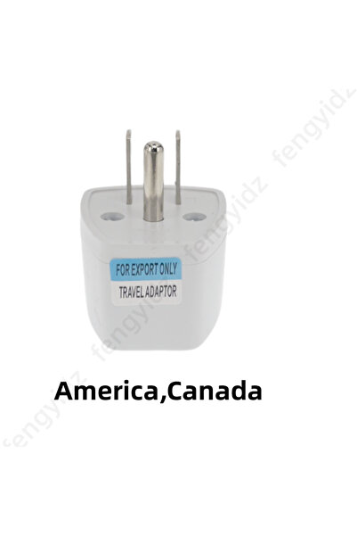 Choice4 USA 3pin US To EU Plug Adapter Korea KR Euro Europea To America China...
