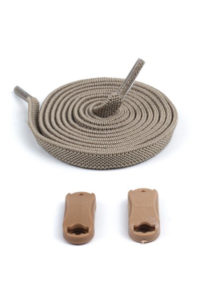 AiryFooT Beige New Generation Takbırak Elastic Lacing