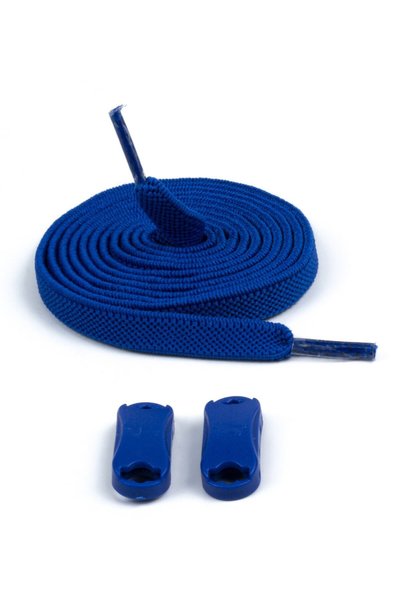 AiryFooT Takbırak Elastic Shoelaces, Smart Laces, New Generation Laces, Cobalt Blue