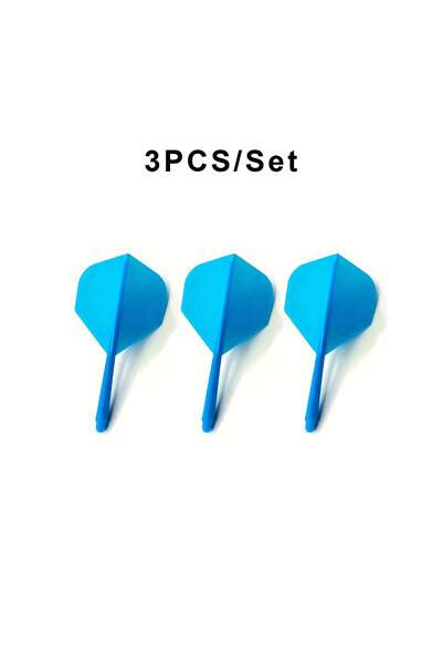 Choice Blue 3PCS 2BA Plastic Dart Shaft Set, Integrated, High-Strength, Anti-...