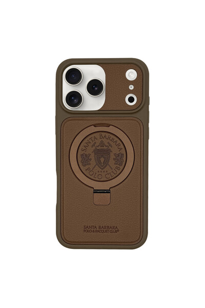 Santa Barbara Polo & Racquet Club Sbprc M-Safe Charging Compatible Pu Leather...