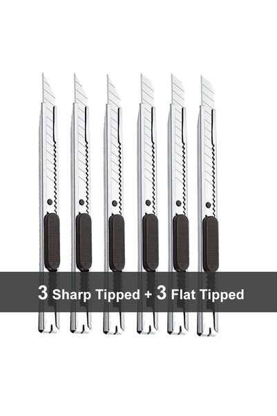 Choice4 سكين متعدد الاستخدامات 3Flat 3Sharp Tipped من الفولاذ المقاوم للصدأ، ...