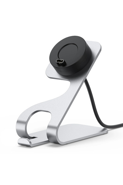 Choice Silver Charger Holder for Garmin Venu2 2S 3S Sq/Sq Music Vivoactive 3 ...