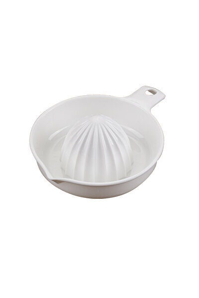Choice White Manual Portable Citrus Juicer Kitchen Hand Press Lemon Squeezer ...