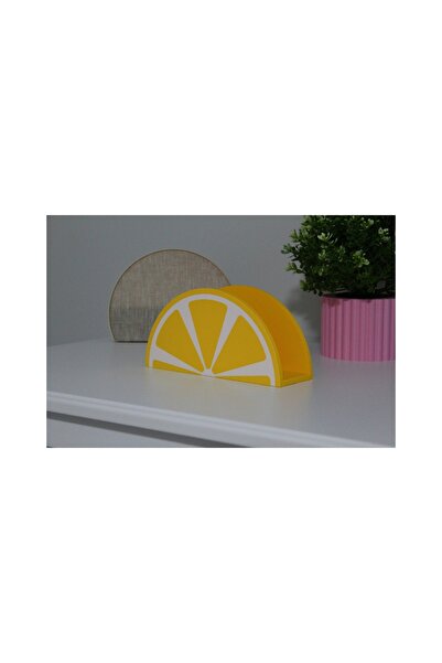 Lunera Accessories Lemon Shaped Napkin Holder 3D Printing Decorative Desktop ...